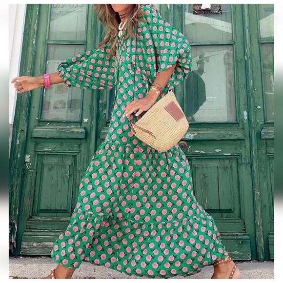 Floral Midi Dress - Picture 4 of 15